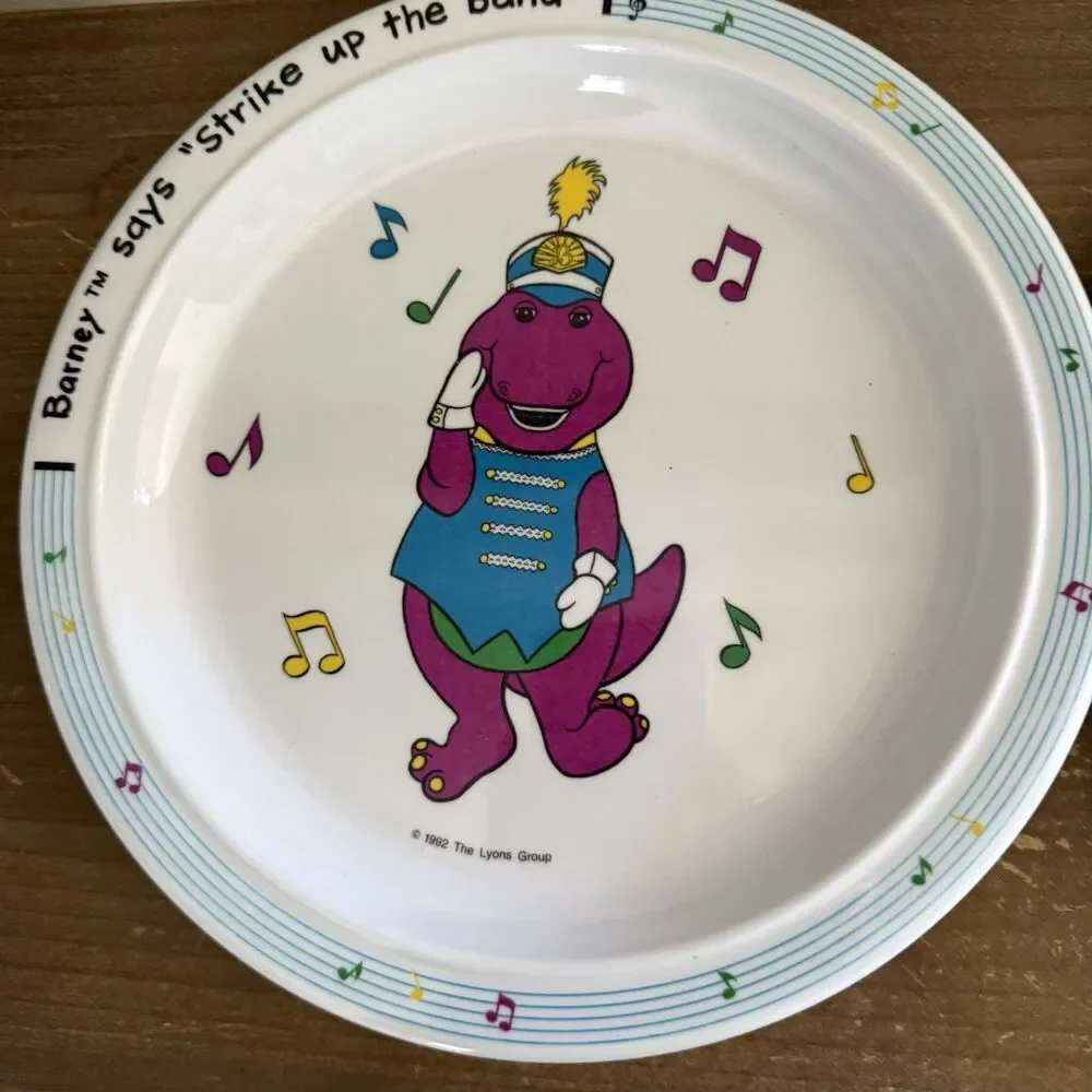 2 Vintage 1992 The Lyons Group Barney The Dinosaur 8